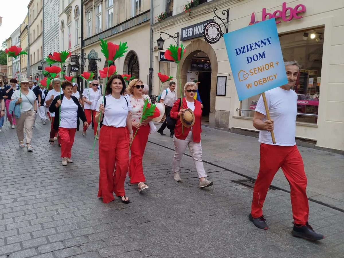 Dębiccy seniorzy na XIII Międzynarodowych Senioraliach w Krakowie
