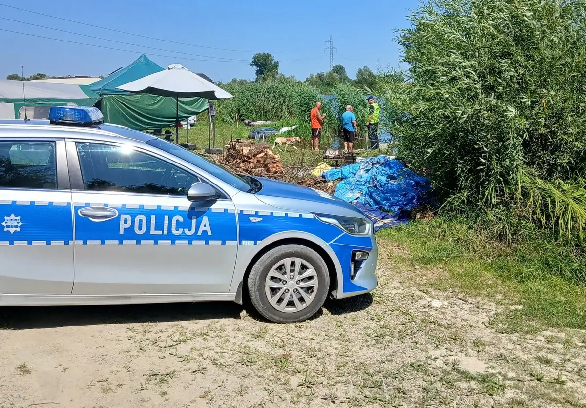 Kontrole kąpielisk w powiecie dębickim przez policję