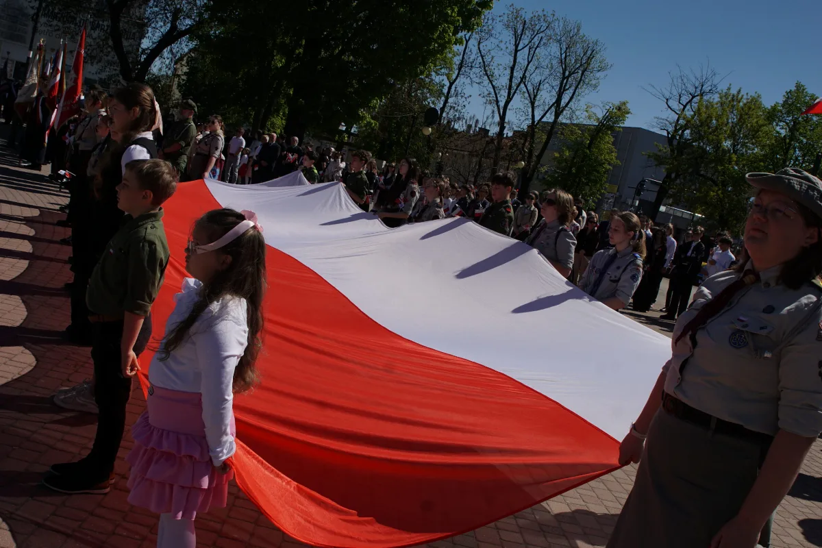 Uroczystości patriotyczne w Dębicy z okazji Dnia Flagi i Święta Konstytucji