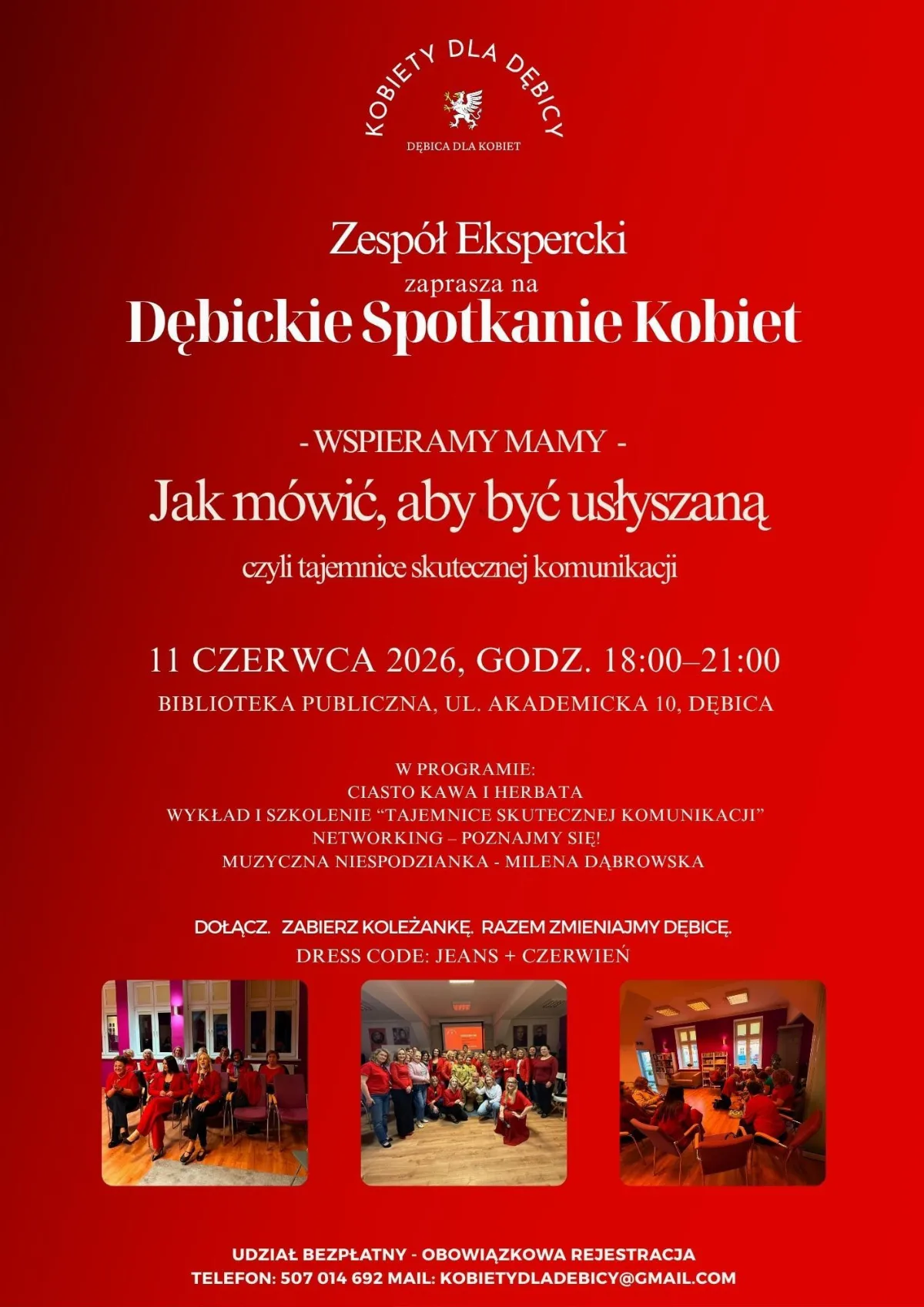 Dębickie Spotkanie Kobiet na temat skutecznej komunikacji