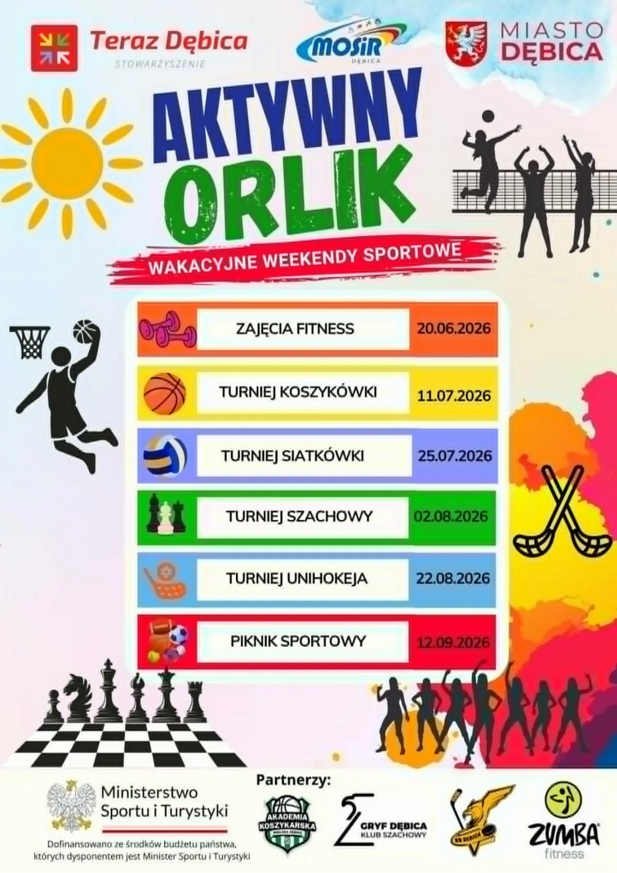 Aktywny Orlik – Wakacyjne Soboty Sportowe